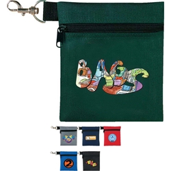Golf Tee Pouch Golf, Tee, Pouch, Wallet, Holder, Promotional, Imprinted, Polyester, Personalized 