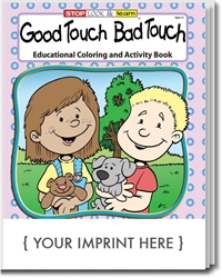 Good Touch, Bad Touch Coloring & Activity Book | Care Promotions