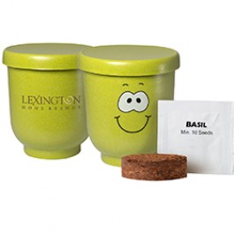 Goofy Group™ Grow Pot Eco Basil Herb Planter - FLW003