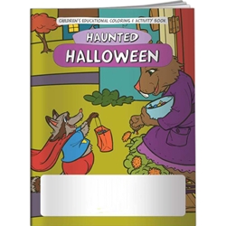 Halloween: Haunted Holiday Coloring Book Halloween: Haunted Holiday Coloring Book, BetterLifeLine, BetterLife, Education, Educational, information, Informational, Wellness, Guide, Brochure, Paper, Low-cost, Low-Price, Cheap, Instruction, Instructional, Booklet, Small, Reference, Interactive, Learn, Learning, Read, Reading, Health, Well-Being, Living, Awareness, ColoringBook, ActivityBook, Activity, Crayon, Maze, Word, Search, Scramble, Entertain, Educate, Activities, Schools, Lessons, Kid, Child, Children, Story, Storyline, Stories, Safety, Holiday, Haunt, Trick or Treat, Costume, Candy, Strangers, Imprinted, Personalized, Promotional, with name on it, Giveaway,