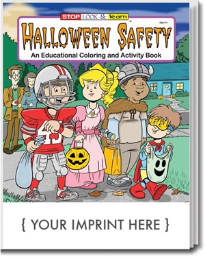 Halloween Safety Coloring & Activity Book