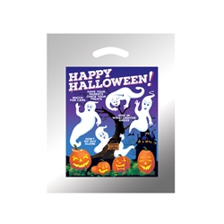 Happy Halloween Custom Reflective Trick or Treat Bags | Care Promotions