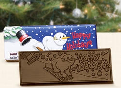 "Happy Holidays!" Chocolate Bar Employee Appreciation, Employee Recognition, Holiday Gifts, Business Gifts, Corporate Gifts, Holiday Parties, chocolate, 