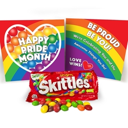 Happy Pride Month Skittles Candy Kit  Pride Month Skittles Kit, Pride Event Treat Pack, Skittles Pride Candy Pack, Pride Appreciation Treat Giveaway,  Pride Theme Candy Kit, Pride Campaign Skittles Treat Set,, 