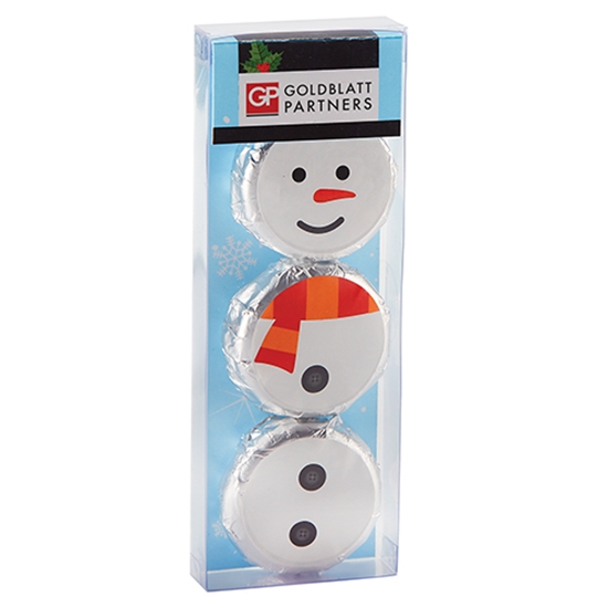 Holiday Snowman Chocolate Covered Oreo Gift Set | Care Promotions