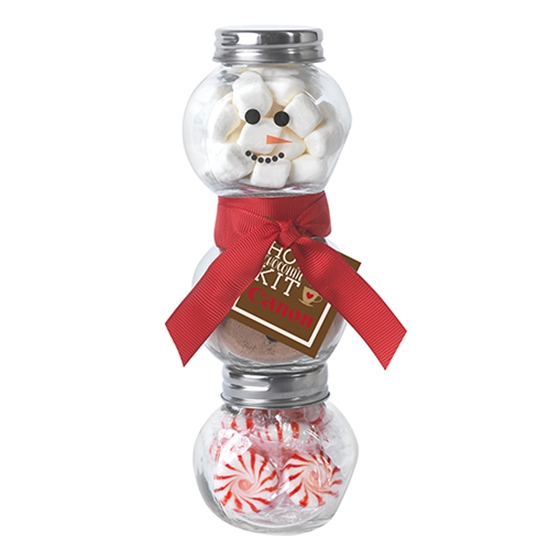 Hot Chocolate Snowman Kit | Corporate Holiday Gifts | Care Promotions