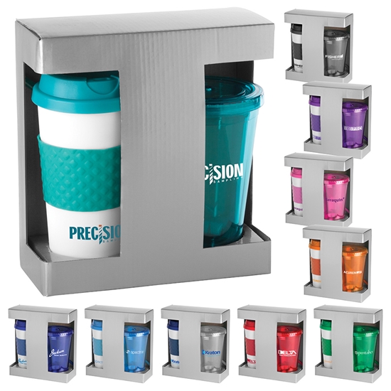 Hot-N-Cold Drinkware Gift Set | Appreciation Gifts | Care Promotions