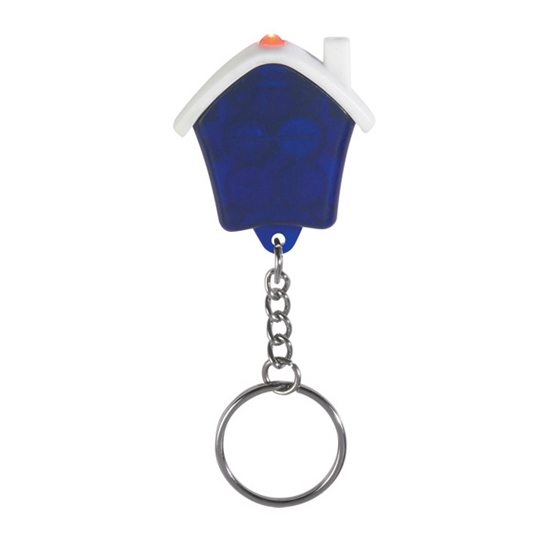 House Shape LED Key Chain - KEY025