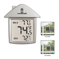 House Shape Thermometer House Shape Thermometer, House, Shape, Thermometer, Imprinted, Personalized, Promotional, with name on it, giveaway,