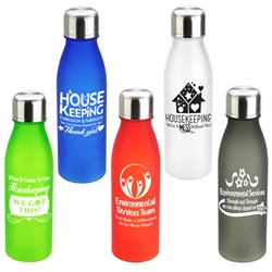 Housekeeping & Environmental Services Appreciation Everglade 24 oz Frosted Tritan™ Bottle  Housekeeping Appreciation, Environemtal Services theme bottle, EVS theme bottle, Housekeeping theme bottle,  Housekeepers theme Water Bottle, Healthcare Housekeeping Apprecation Water Bottle, Plastic, Tritan, Frosted, Housekeeping Team theme Water Bottle, Environmental Services Team Sport Bottle, imprinted sport bottle, promotional, custom printed copper bottle, customized copper bottle, promotional drinkware, custom printed bottle, personalized stainless bottle