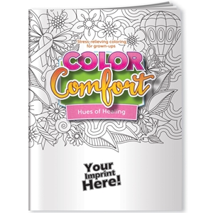 Breast Cancer Awareness Hues of Healing Color Comfort Coloring Book