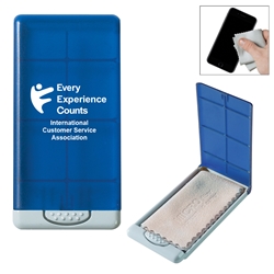 ICSA "Every Experience Counts" Microfiber Screen Cleaner In Case  ICSW, Every Experience Counts, NCSW, theme, Microfiber Screen Cleaner In Case, Microfiber, Screen, Cleaner, Imprinted, Personalized, Promotional, with name on it, giveaway,