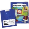 Internet Safety and Me All About Me (Spanish) Internet Safety and Me All About Me,  in Spanish, internet, Safety, Imprinted, Personalized, Promotional, with name on it, giveaway,