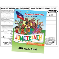 Juneteenth: America Celebrates Freedom Day Educational Activities Book  Juneteenth promotional items, Juneteenth activity book, Juneteenth Coloring Book, Juneteenth giveaways, Juneteenth educational items, Juneteenth promotions, Juneteenth educational activity books, 