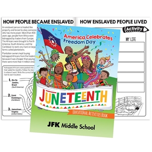 Juneteenth: America Celebrates Freedom Day Educational Activities Book 