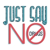 Just Say No To Drugs Temporary Tattoo drug free, safety promotional items, kids safety, anti-drug,red ribbon week, child safety, public safety, community affairs, community outreach