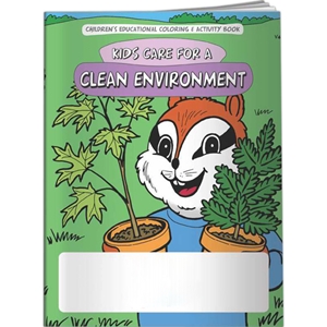 Kids Care for a Clean Environment Coloring Book