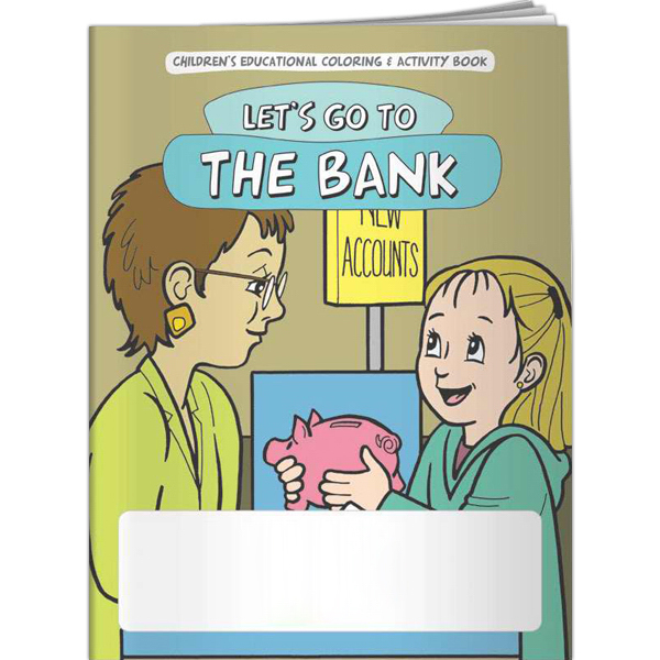 Lets Go To The Bank Coloring Book