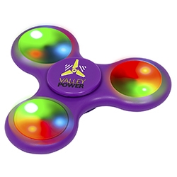 Light Up Fidget Promo Spinner - TOY003