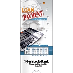 Loan Payment Calculator Pocket Slider BetterLifeLine, BetterLife, Education, Educational, information, Informational, Wellness, Guide, Brochure, Paper, Low-cost, Low-Price, Cheap, Instruction, Instructional, Booklet, Small, Reference, Interactive, Learn, Learning, Read, Reading, Health, Well-Being, Living, Awareness, PocketSlider, Slide, Chart, Dial, Bullet Point, Wheel, Pull-Down, SlideGuide, Financial, Debit, Credit, Check, Credit union, Investment, Loan, Savings, Finance, Money, Checking, Cash, Transactions, Budget, Wallet, Purse, Creditcard, Balance, Reconciliation, Retirement, House, Home, Mortgage, Refinance, Real Estate, Bill, Debt, Fraud, Positive Promotions, the Positive Line