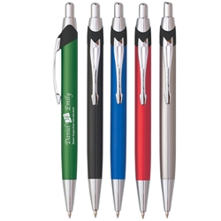 Maxima Pen Maxima Pen, Maxima, Pen, Pens, Aluminum, Metal, Ballpoint, Imprinted, Personalized, Promotional, with name on it, giveaway, black ink