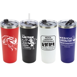 Medical Laboratory Professionals Recognition & Appreciation Brighton 20 oz Vacuum Insulated Stainless Steel Tumbler Medical Lab Week Recognition theme Tumbler, Medical Laboratory Professional Appreciation tumbler, Med Lab Appreciation Tumbler, Lab staff theme Tumbler, Lab team Vacuum Sealed Tumbler, Vacuum Top Tumbler, Imprinted Vacuum Sealed Tumblers, Stainless Steel Vacuum Sealed Tumblers, Care Promotions, 