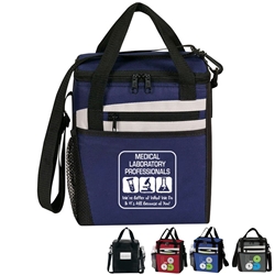 "Medical Laboratory Professionals: Were Better At What We Do & Its All Because of You!" 12 Pack Rocket Cooler Medical Laboratory Professionals theme lunch bag, 12 Pack Cooler, Plus, Continental Marketing, Care Promotions, Lunch Bag, Insulated, Barrel, Travel, Employee, Nurses, Teachers, Volunteers, Healthcare, Staff Gifts