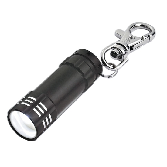 Mini Aluminum LED Light With Key Clip - KEY051