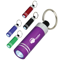 Mini Aluminum LED Light With Key Ring Mini Aluminum LED Light With Key Ring, Mini, Aluminum, Metal, LED, Light, with, Key Ring, tag, Key, Chain, Imprinted, Personalized, Promotional, with name on it, giveaway,