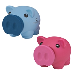 Mini Prosperous Piggy Bank Mini Prosperous Piggy Bank, Mini, Prosperous, bank, Piggy, Imprinted, Personalized, Promotional, with name on it, giveaway, 