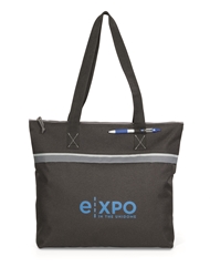 Muse Convention Tote Trade Show Tote, Convention Bag, tote with Water Bottle Holder, Pocket, Basic, Low Price, Promotional, Imprinted, with name on it, logo, custom bag, gift bag, mini tote, fashion bag