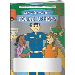 My Visit With a Police Officer Coloring Book