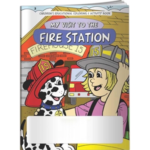 My Visit to the Fire Station Coloring Book