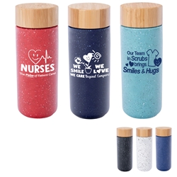 Nurses & Healthcare Appreciation Theme 10 oz. Speckled Stoneware Tumbler Nurses Theme, Healthcare Theme, Speckled Tumbler, Campfire tumbler, Imprinted, Personalized, Promotional, with name on it, Giveaway, Gift Idea