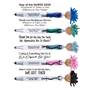 Nurses & Healthcare Stock Design MopTopper™ Stethoscope Stylus Pens  Nurses Theme. Nursing Theme, Doctors Theme, Mop, stethoscope, Topper, Hair, Top, Smile, Pen, Stylus, Screen Cleaner, Pendant Pen, Pendant, Pen, Pens, Ballpoint, Aluminum, Imprinted, Personalized, Promotional, with name on it, giveaway, black ink