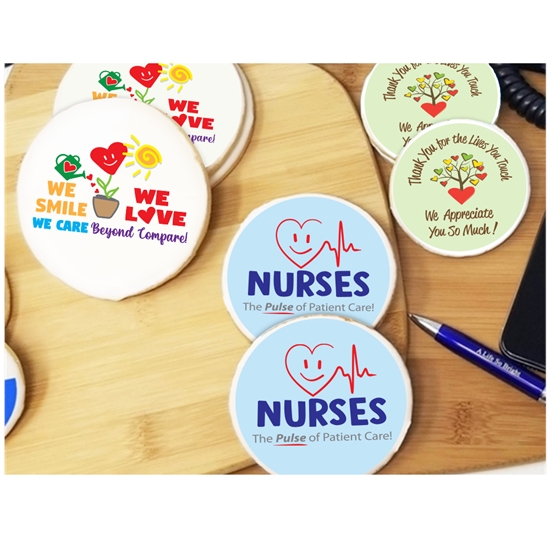 Nurses & Healthcare Theme Decorated Delectable Sugar Cookies    - NUR248