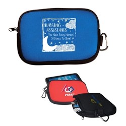 "Nursing Assistants: You Make Every Moment a Chance To Shine" All-Purpose Accessory Pouch   Nursing Assistants Theme Theme zip pouch, accessory zippered pouch, carabiner pouch, carabiner tec holder, carabiner phone holder, 