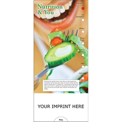 Nutrition & You Slide Chart promotional coloring book, healthy eating giveaways, national nutrition month giveaways, kids nutrition promotions, health fair giveaways