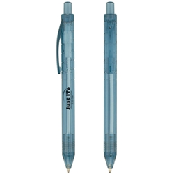 Oasis Bottle-Inspired Pen Oasis Bottle-Inspired Pen, Oasis, Bottle, Pen, Ballpoint, eco-friendly, green, environmentally friendly, earth day pen ideas,Imprinted, Personalized, Promotional, with name on it, giveaway, black ink 