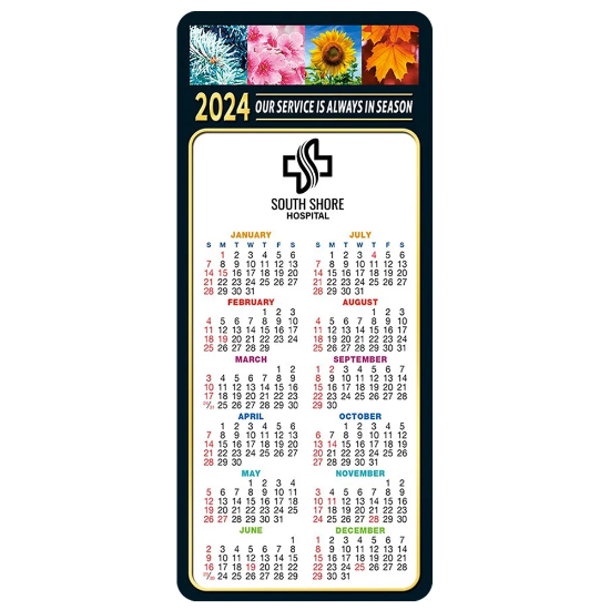 Our Service Is Always In Season 2024 E-Z 2 Stick Magnetic Calendar  - CAL040