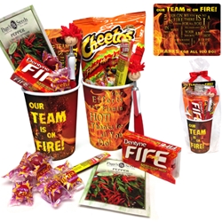 Our Team is On Fire! Treat Cup Gift Set | Employee Appreciation Gifts | Care Promotions