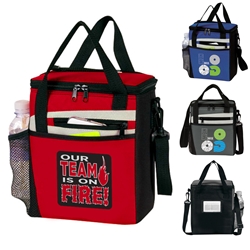 Our TEAM is on FIRE! Rocket 12 Pack Cooler  TEAM lunch bag, theme lunch bag, Employee Appreciation Theme lunch bag, lunch cooler, Rocket, 12 Pack Cooler, Plus, Continental Marketing, Care Promotions, Lunch Bag, Insulated, Barrel, Travel, Employee, Nurses, Teachers, Volunteers, Healthcare, Staff Gifts