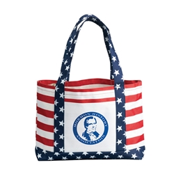 Patriotic Tote Bag tote bag, promotional bags, promotional products, USA, america, red, white, and blue, patriotic promotions, 