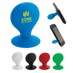 Phone Stand With Suction Cup Phone Stand With Suction Cup, Phone, Stand, With, Suction, Cup, Imprinted, Personalized, Promotional, with name on it, giveaway,