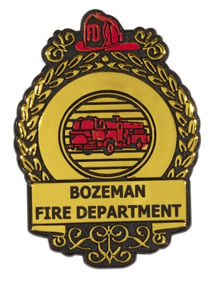 Plastic Fire Badge