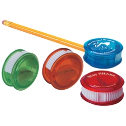 Plastic Pencil Sharpener Plastic Pencil Sharpener, Plastic, Pencil, Sharpener, with, Colors, Imprinted, Personalized, Promotional, with name on it, giveaway,