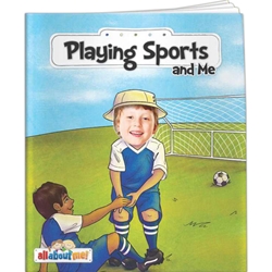 Playing Sports and Me All About Me Playing Sports and Me All About Me, BetterLifeLine, BetterLife, Education, Educational, information, Informational, Wellness, Guide, Brochure, Paper, Low-cost, Low-Price, Cheap, Instruction, Instructional, Booklet, Small, Reference, Interactive, Learn, Learning, Read, Reading, Health, Well-Being, Living, Awareness, AllAboutMe, AdventureBook, Adventure, Book, Picture, Personalized, Keepsake, Storybook, Story, Photo, Photograph, Kid, Child, Children, School, Imprinted, Personalized, Promotional, with name on it, giveaway,