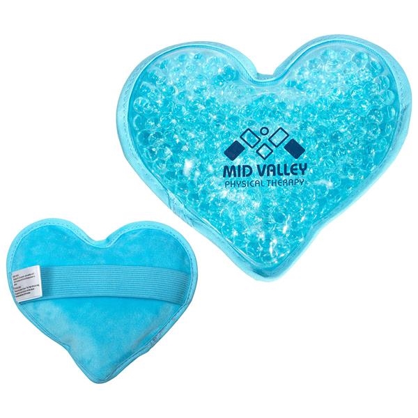 Plush Heart Aqua Pearls™ Hot/Cold Pack   - HHM012