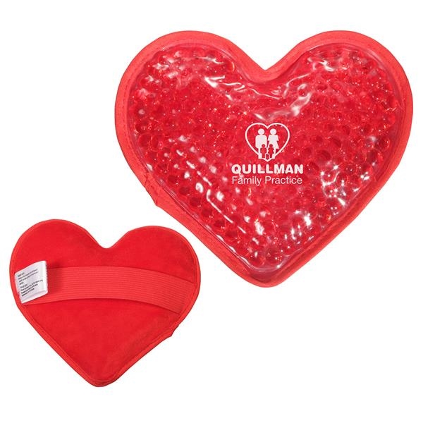 Plush Heart Aqua Pearls™ Hot/Cold Pack   - HHM012