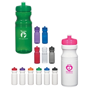 Poly-Clear™ 24 Oz. Fitness Bottle